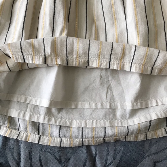 NWT. Striped RuffleTank. - Picture 5 of 5